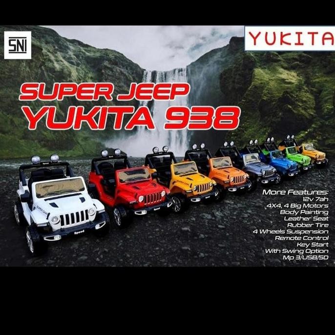Mainan anak mobil aki ykt938 ykt-938 ykt 938 yukita standard MURAH