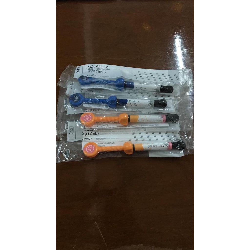 Solare Anterior Posterior Komposit Bahan Tambal GC Solare x
