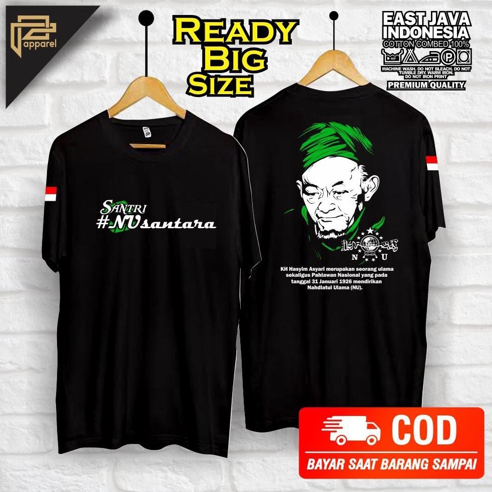 Promo Baju Mbah Hasyim Maiyah Kaos Santri Santri Nusantara Big Size Jumbo P Apparel