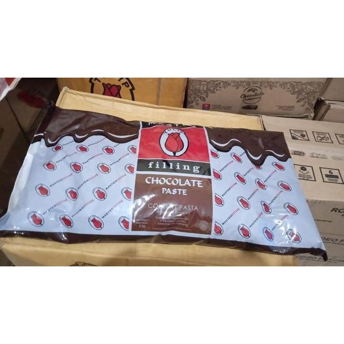 

BEBAS ONGKIR - Tulip Master Filling 5kg - Filling Chocolate Paste - Gosend/Grab Only!