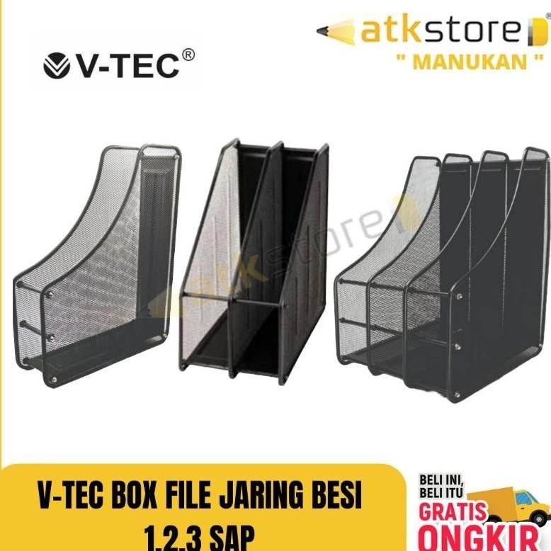 

TERMURAH V TEC BOX FILE BESI JARING box file 1 2 3 sap VT-BF.81JR VT-BF.82JR VT-BF.83JR || ORGANIZER TEMPAT ARSIP DOKUMEN Siap kirim