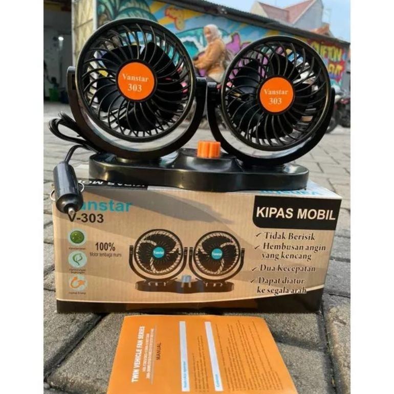Kipas Angin Mobil 12V & 24 Volt Dc Gse Vanstar T304 12V Terlaris