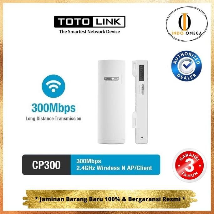 TERBARU - Totolink CP300 300Mbps 2.4GHz Outdoor CPE totolink CP 300