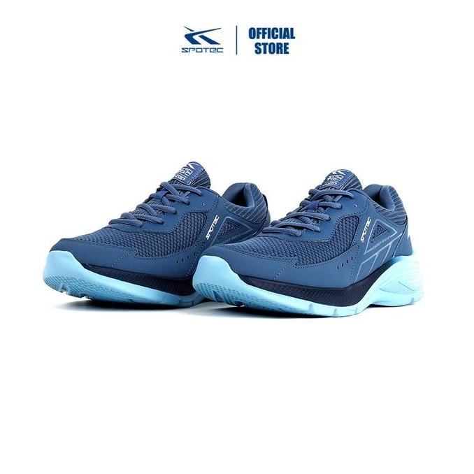 Spotec Running Easton Sepatu Lari Pria Wanita - Biru Muda Biru Muda