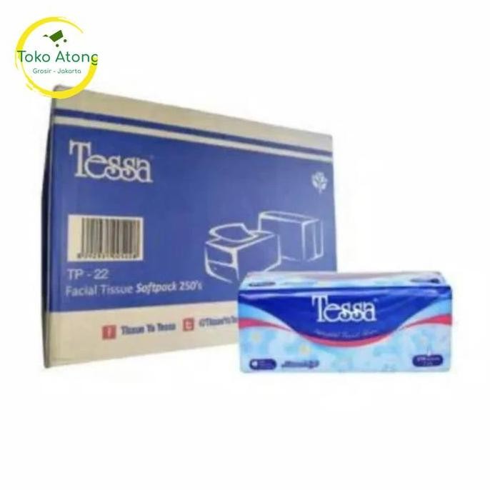 NEW Tissue Tessa 250 Sheet (1 karton isi 40)