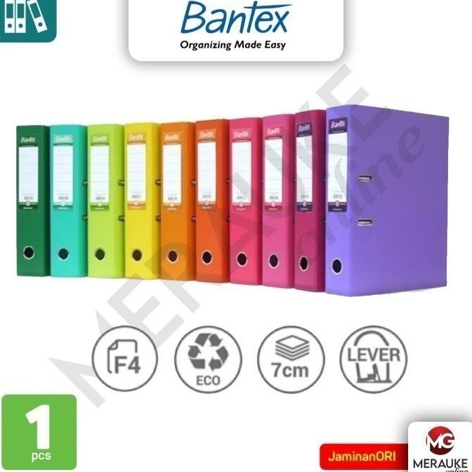 

TERLARIS Ordner Bantex Level Arch File F4 1465 Warna Beragam Siap kirim