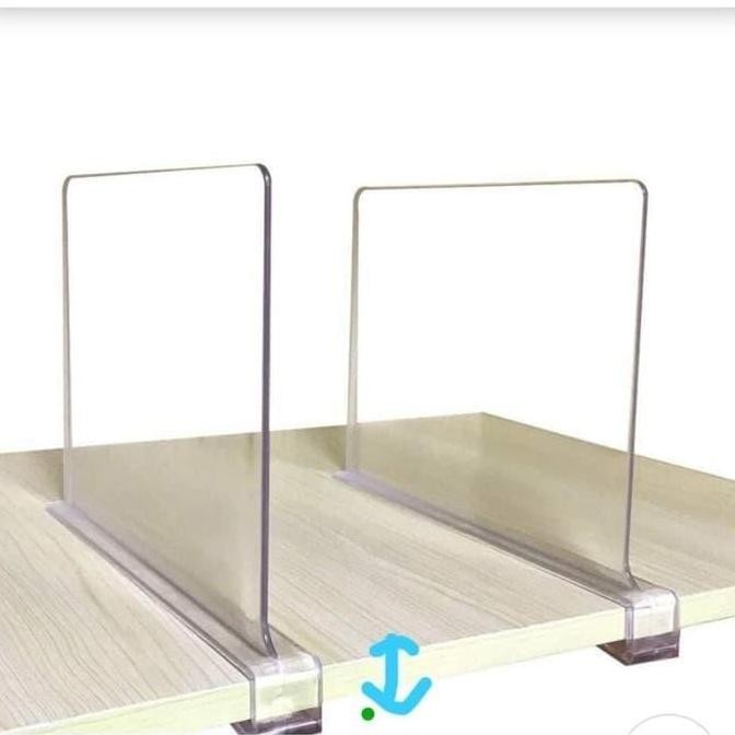 

NEW Akrilik Pembatas / ACRYLIC sekat meja 75 X 60 CM 3mm) type A