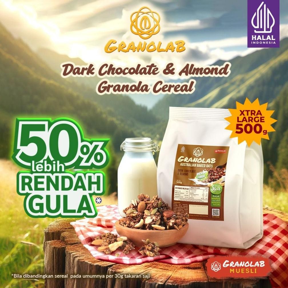 

Kuke Granola 500 Gr Dark Chocolate & Almond - Granolab Muesli As25