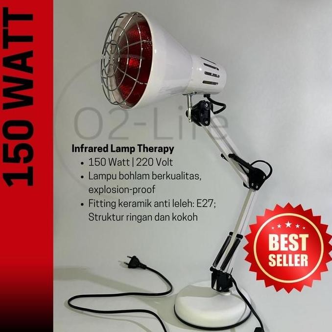 Lampu Infrared Fisioterapi Lamp Penghangat - Terapi Kesehatan - O2-Life