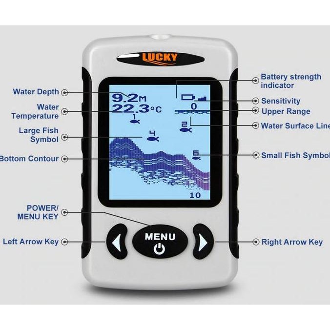 FF718 BISA DETEKSI IKAN BESAR KECIL FISH FINDER ALAT SONAR FISHFINDER