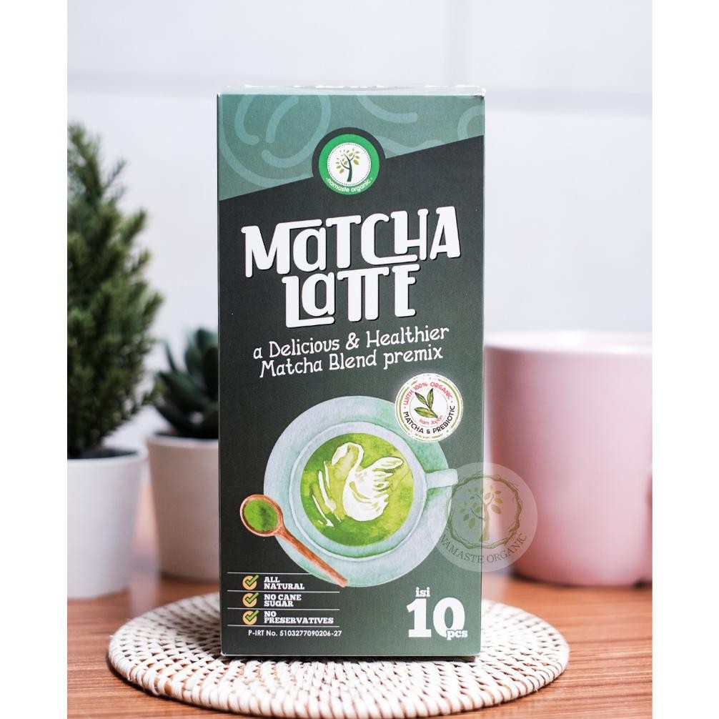 

Terlaris Matcha Latte Box - Matcha Blend Premix Isi 10 Sachet Rt-342