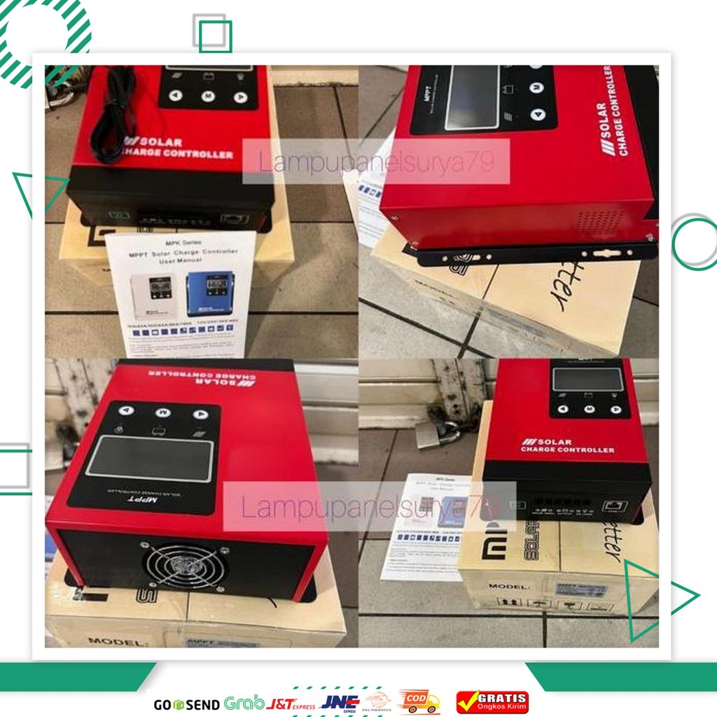Solar Charge Controller Mppt 40A Scc Controller 40A Mppt