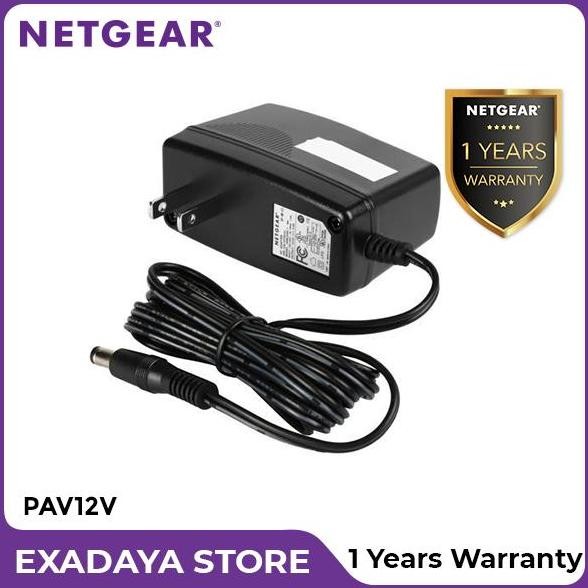 Adaptor Netgear 12V 1,5A For Wac510 New Stok