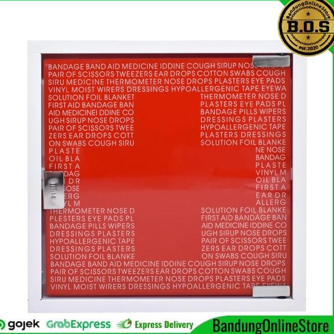 Kris Lemari Kabinet Obat Tempat Obat Gantung Kaca Kotak Obat Stainless