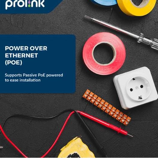 Access Point Prolink Phc1101 Outdoor Wireless Bridge Ac450 Cpe/Ap New Stok