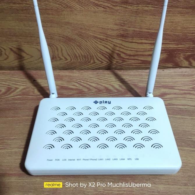 Router Zte Gpon Ont F609 Zxhn Wireless Modem Access Point Rt Rw Net New Stok