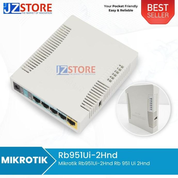 Mikrotik Rb951Ui-2Hnd Rb 951 Ui 2Hnd New Stok