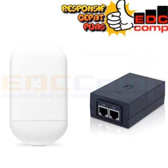 Loco M5 Ac Ns-5Acl + Ubnt Poe 24V 0,5A New Stok