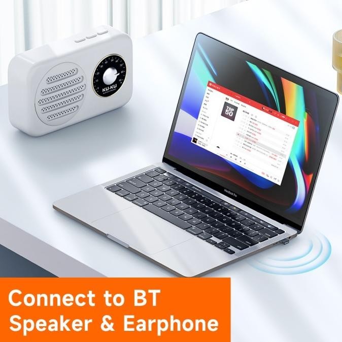 (Expert) MCDODO OT-1580 USB Bluetooth 5.1 Dongle Wireless Adapter Receiver