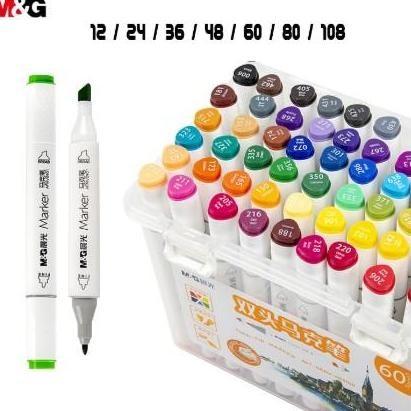 

M&G Double-tip Triangle Art Marker 60 Pcs APMV0904 LS