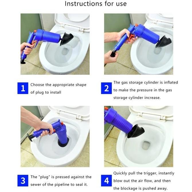 Pompa Sedot Toilet WC Mampet - Drain Buster