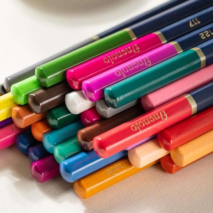 

Deli Finenolo Premium Watercolor Pencil / Pensil Warna High Grade 3.0mm Leads Gratis Kuas EC129 Kayu Logam Stationery