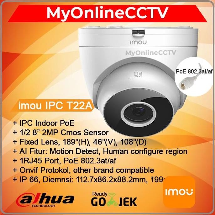 Imou IPC-T22A Kamera Keamanan