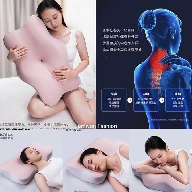 Bantal Memory Foam Japan Orthopedic Pillow Bantal Tidur Guling Leher