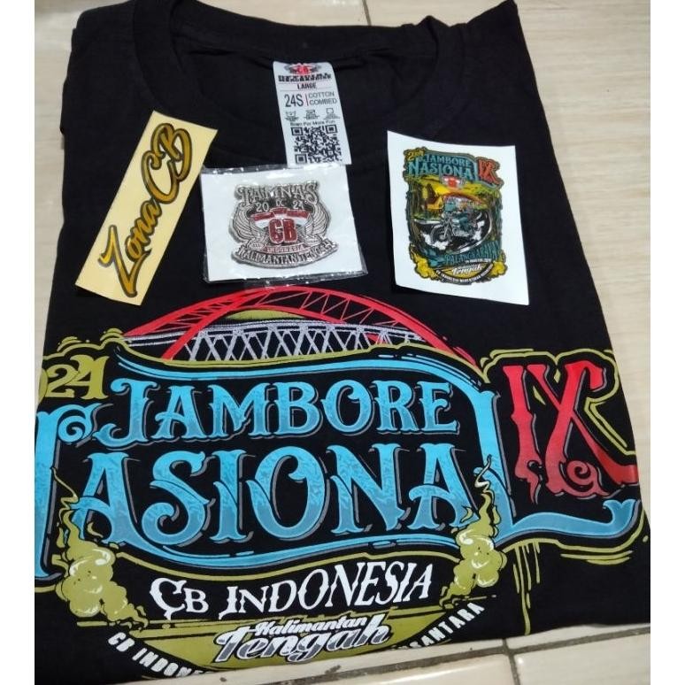 Promo Kaos Jamnas Cb Indonesia Palangkaraya Kalimantan Tengah Kaos Jambore Nasional Cbi Original Kao
