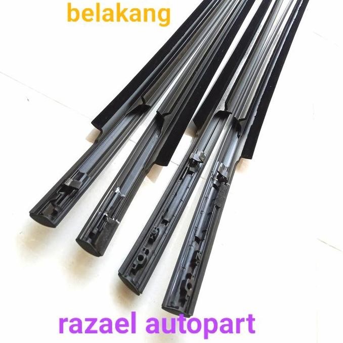 // Pelipit Kaca Pajero Sport Weather Strip Mitsubishi Pajero Asli Satu Pc //