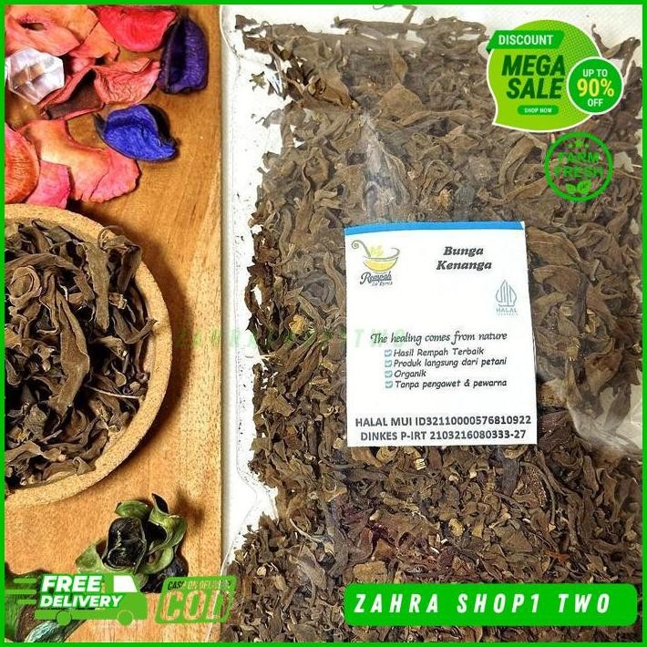 

SIMPLISIA BUNGA KENANGA KERING EKONOMIS BERAT PRODUK 100 GRAM PRODUK TERBAIK
