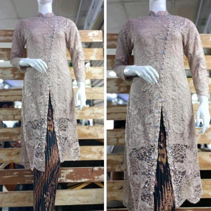 Tunik Set Brukat Sella Tunik Murah Tunik Mewah Tunik Pesta Tunik Wisuda