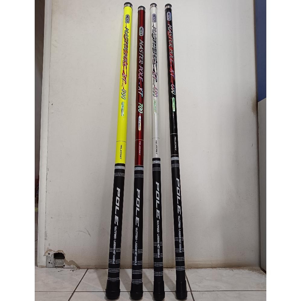 Tegek Utecate Puyu Pole | Stik Gabus Kaku Ring Tip Fiber Solid | Joran Next Master Pole Mancing Dudu