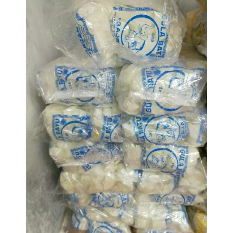 

Gula Batu Putih Khas Cirebon Merk Cap Gajah Kemasan 1 KG SV13
