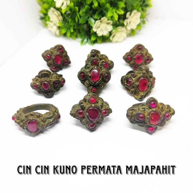 Cincin Kuno Permata Jaman Majapahit MURAH