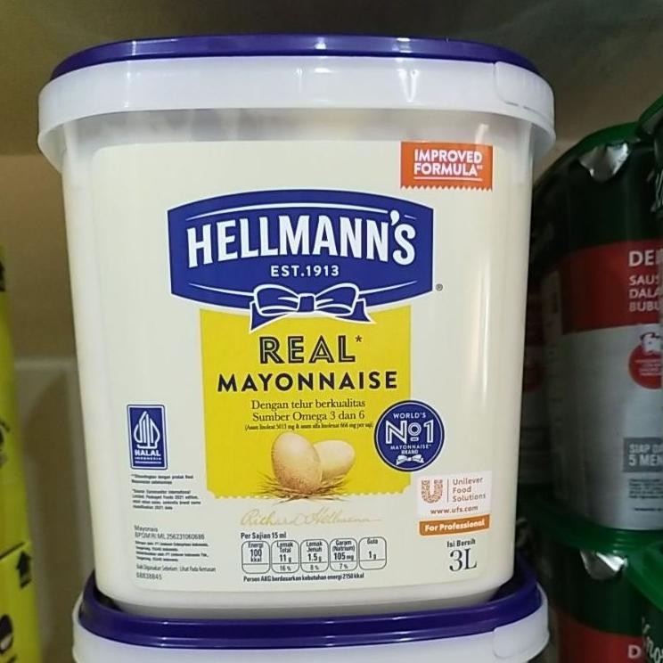 

Mayonnaise Hellmanns Uk 3Lt