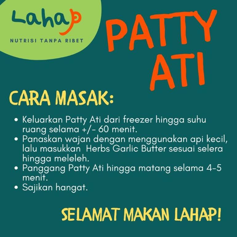 

Coastal Patty Ati - Nutrisi Anak Tanpa Ribet (Ready To Cook) Sr-32