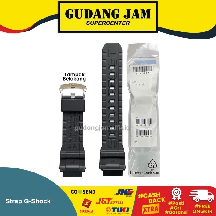 TALI STRAP G-SHOCK G-9300-1 G-9300 G9300 G 9300 CASIO ORIGINAL