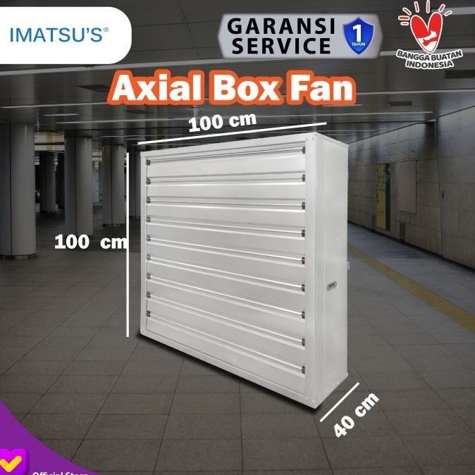 Terlaris Exhaust Box Fan Blower Kandang Ayam 36 Inch 220V 1 Phase Kipas Gudang Ready Stok
