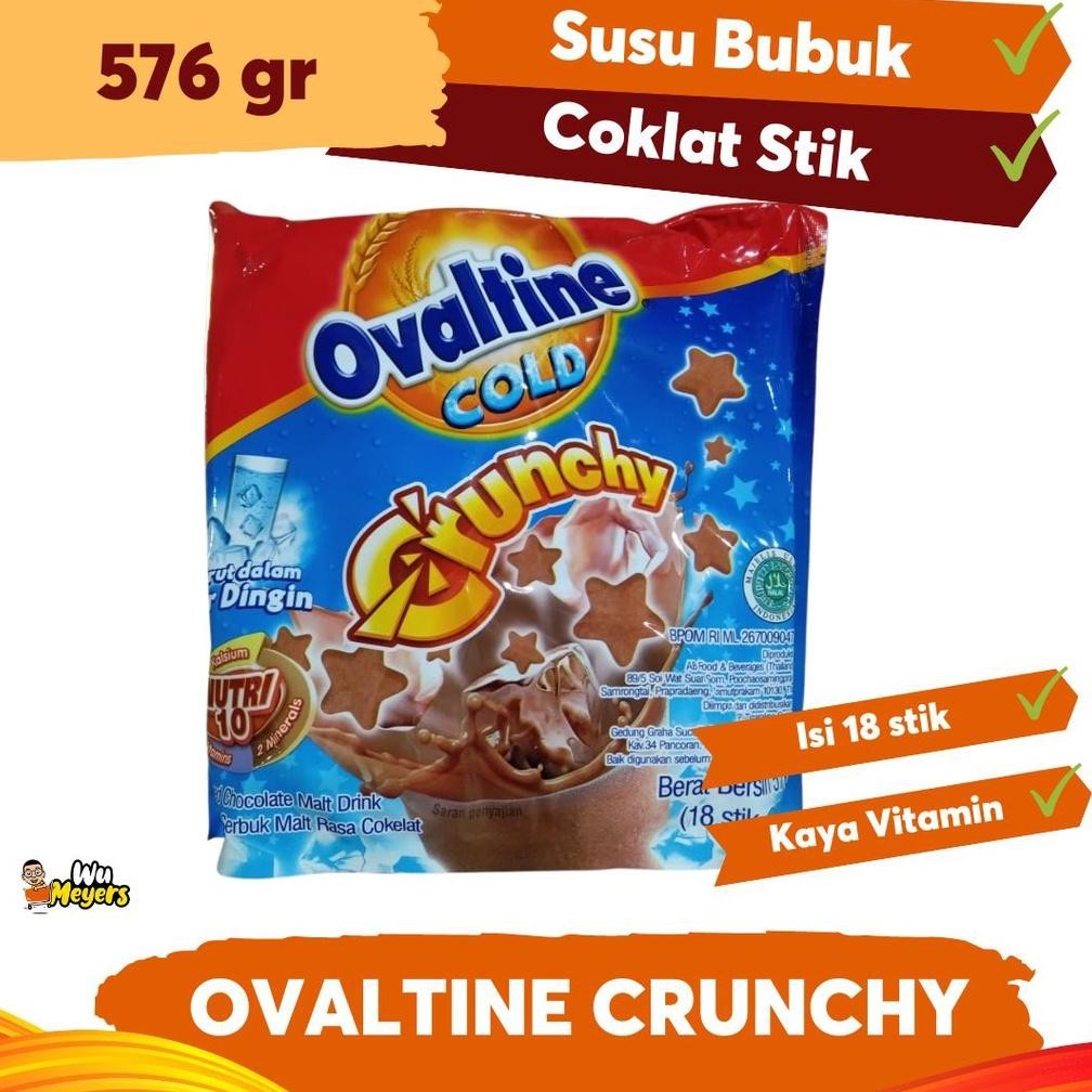 

Special Ovaltine Cold Crunchy Susu Bubuk Coklat Stik 32 Gr X 18 Stik Sa