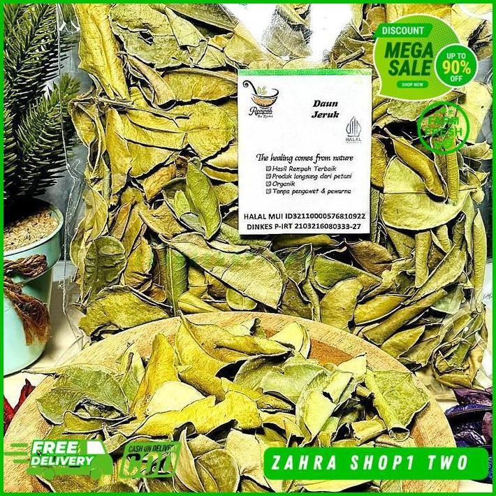 

DAUN JERUK KERING 250 GRAM PRODUK TERBAIK