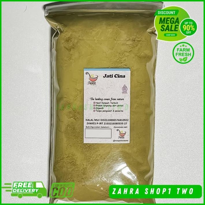 

DAUN JATI CINA BUBUK 500 GRAM PREMIUM PRODUK TERBAIK