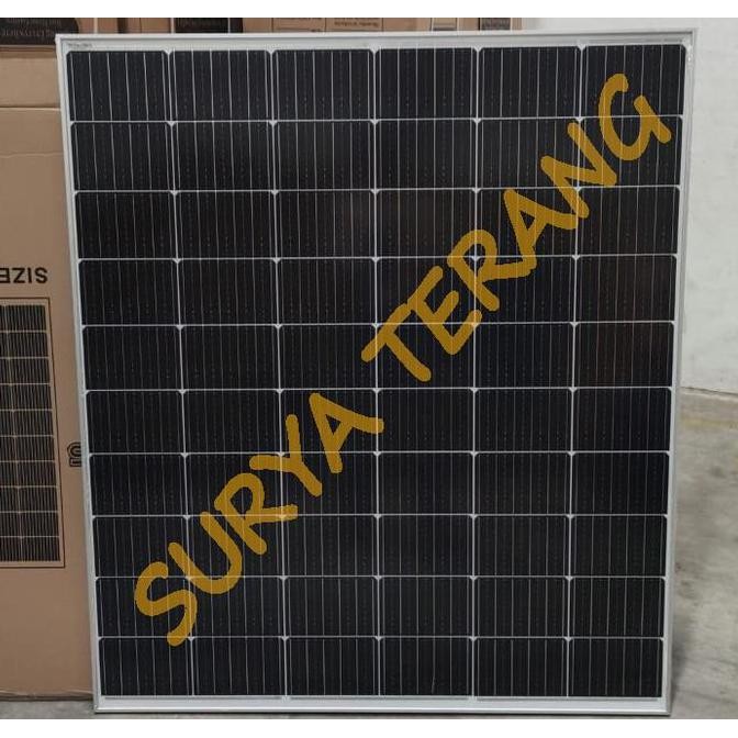 ready Solar Panel Surya 300wp Mono Solar Cell 300wp Mono Free Packing Kayu