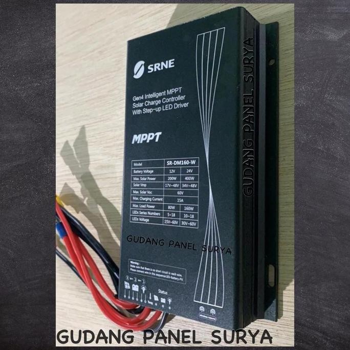 ready Controller SRNE MPPT Solarcell Charger Solarcharge Controller 15A