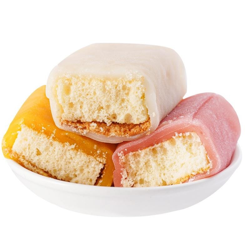 

Mochi Snow Cake BELI 12 Pcs FREE 3 Pcs 4 Varian Rasa Strawberry, Mangga, Coklat & Susu / Osmanthus Cake / Snow Cake / Mochi Lembut Isi Bolu