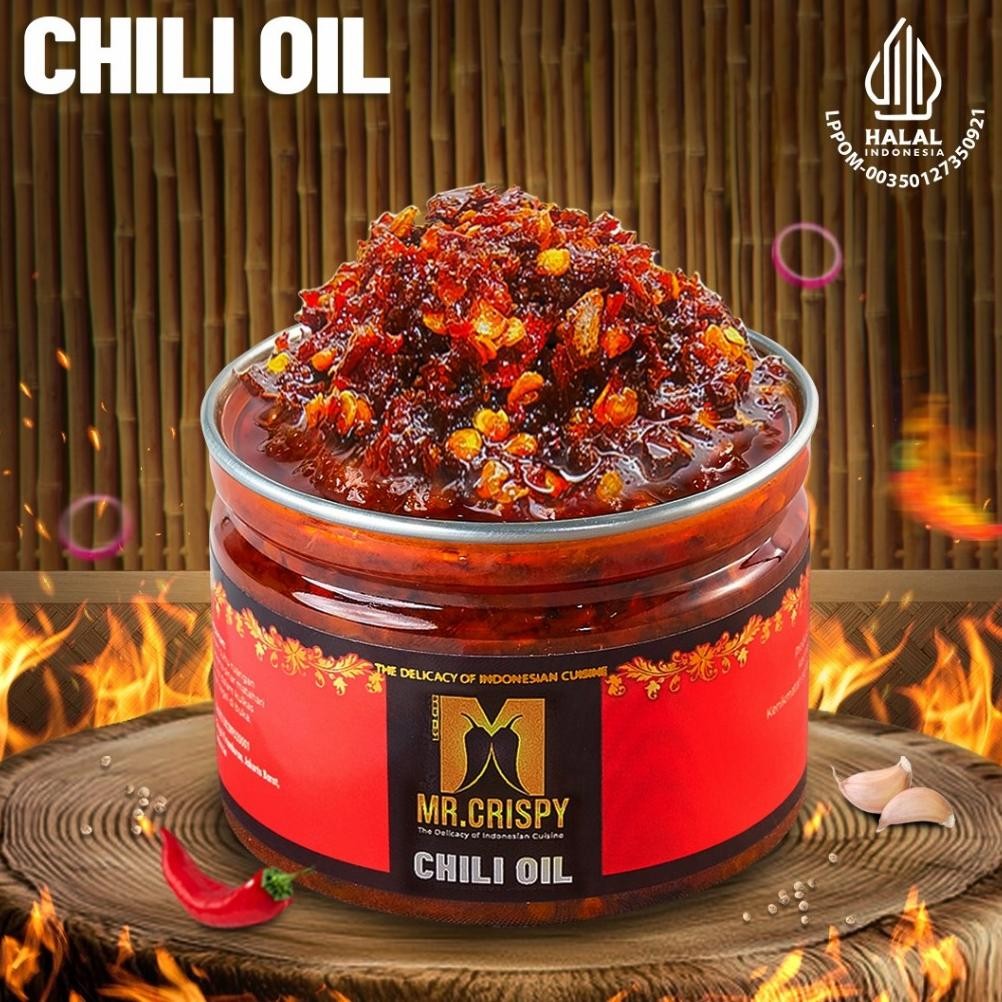 

Original Chili Oil/Sambel Mr.Crispy Tt60