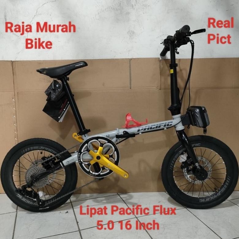 Sepeda Lipat Pacific Flux 5.0 16 Inch Sepeda Lipat 16 Inch Pacific Flux 5.0