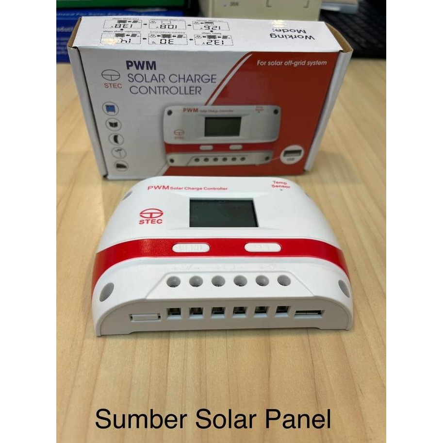 Solar Charge Controller 10A scc 10a SCC STEC 10 a 12/24V