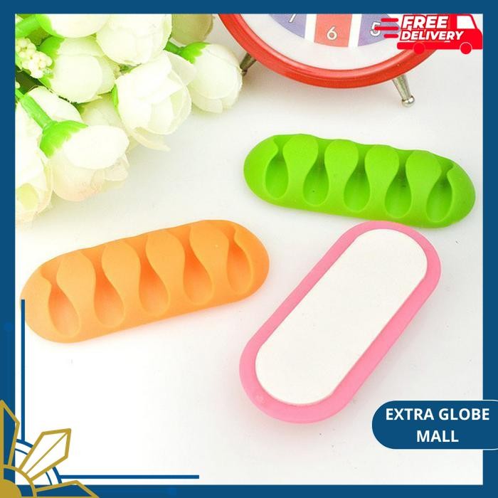 

KLIP KABEL ORGANIZER SILICONE CABLE CLIP BAHAN BERKUALITAS TINGGI !!