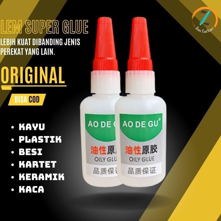 

JH8 Lem Super Glue 50gr Perekat Kuat Lem Korea Sepatu Sandal Lem Setan C01